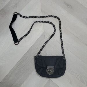 Apt. 9 Black Mini Crossbody Bag with Chain
